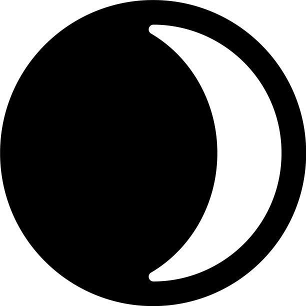 月亮图标图片下载