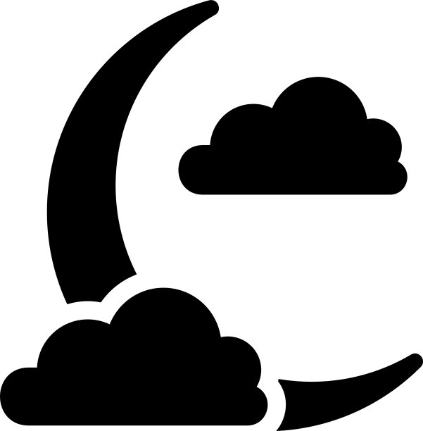 月亮图标图片下载