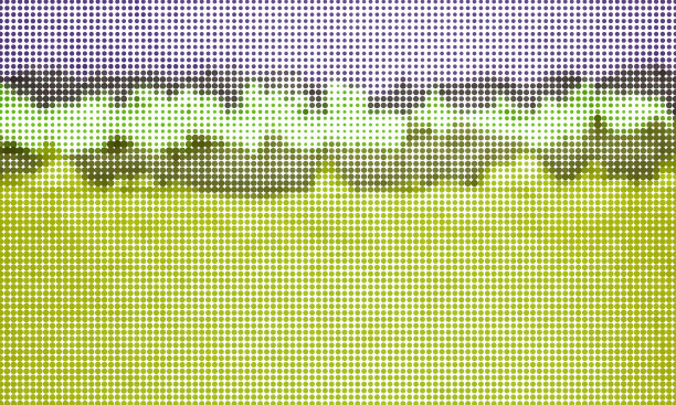 抽象的背景是由许多圆圈组成的图片下载