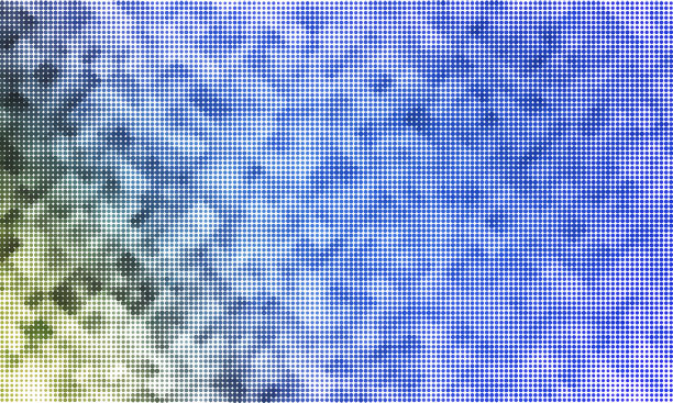 抽象的背景是由许多圆圈组成的图片下载