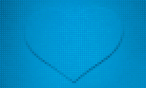 抽象的背景是由许多圆圈组成的图片下载