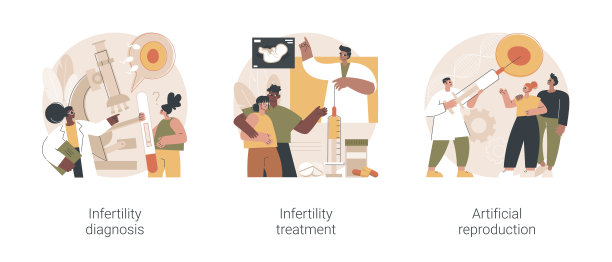 计划生育抽象概念矢量插图。图片下载