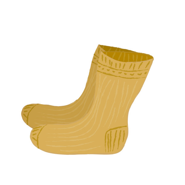 暖暖的羊毛针织袜子，颜色有米色的暖暖的图片下载