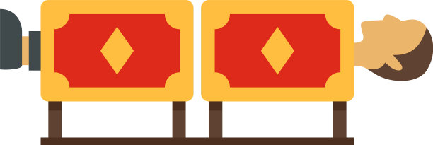 焦点切割人图标平孤立图片下载