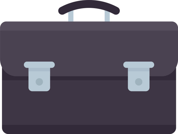 皮箱图标平孤立图片下载