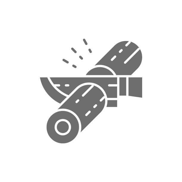 切卷日本料理的灰色图标图片下载