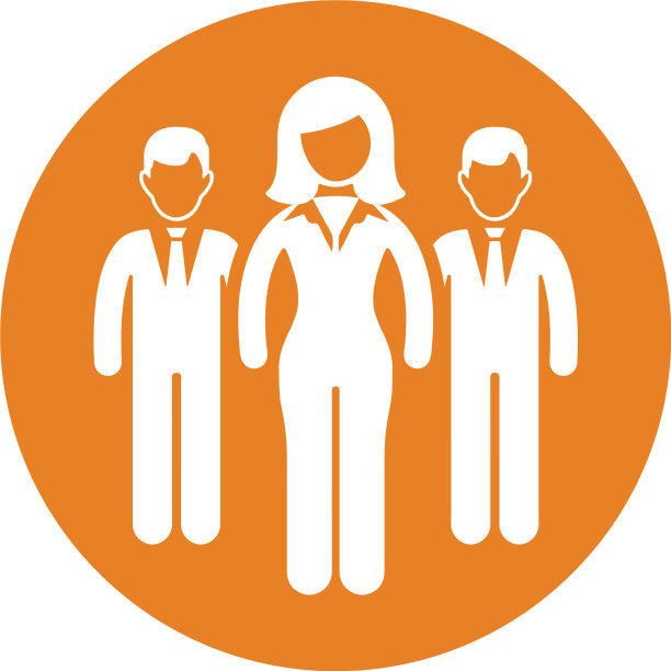 队长队长图标橙色颜色eps图片下载