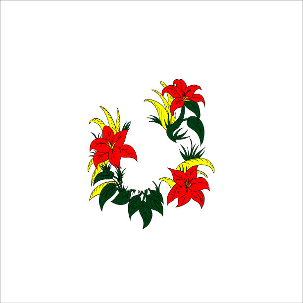 花可以用于标志设计图片下载