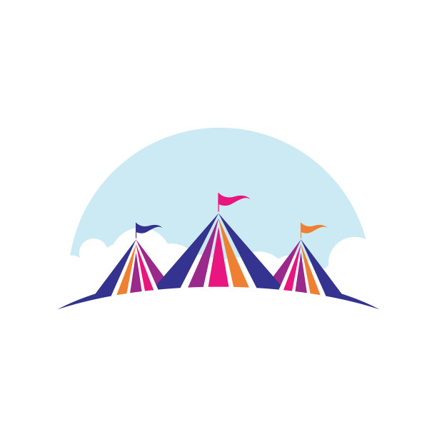 马戏元素设计图片下载