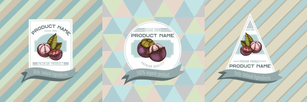 三种颜色的标签图片下载