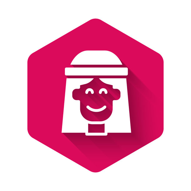 白人嬉皮女孩偶像孤立与长影子图片下载