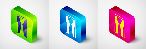 等距潜水服的水肺潜水图标孤立图片下载