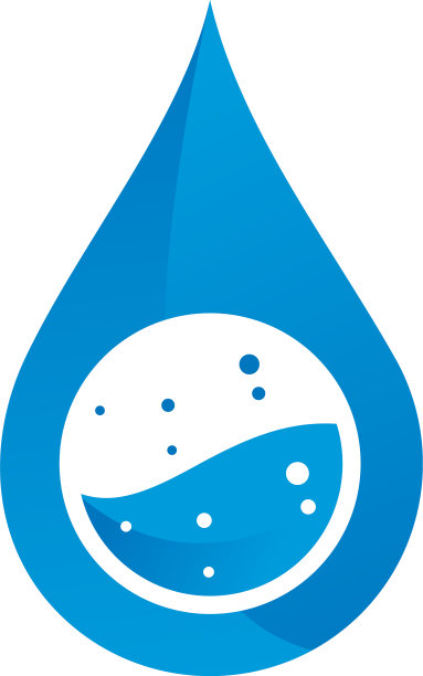 水滴干净的标志模板创意干净图片下载