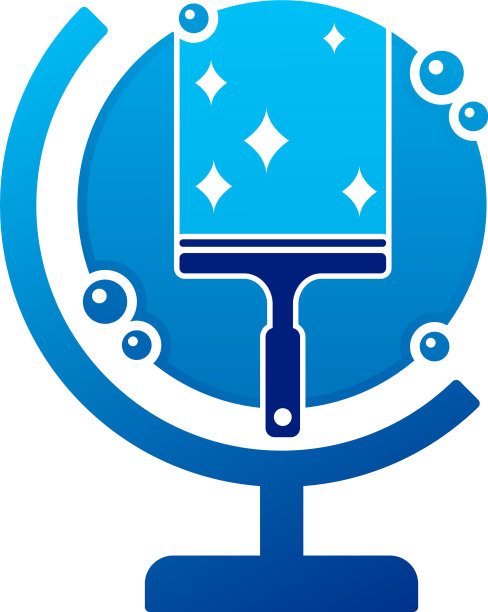 世界清洁标志模板创意清洁标志图片下载