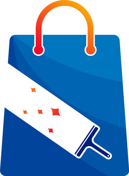 商店干净的标志模板创意干净的标志图片下载