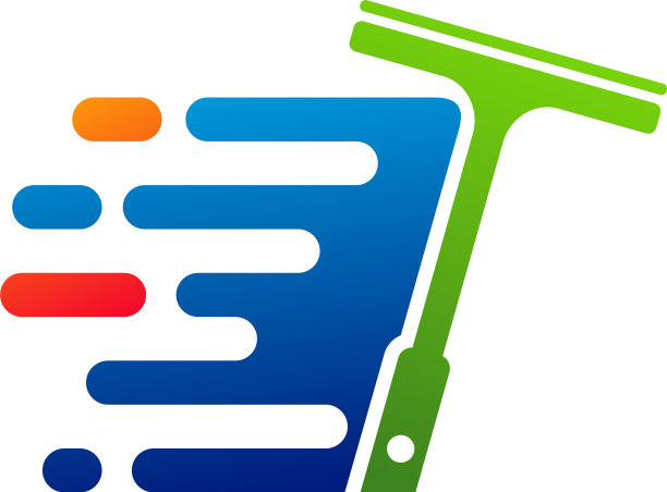 快速清洁标志模板创意清洁标志图片下载