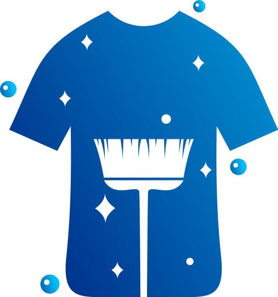 洗衣标志模板创意干净的标志设计图片下载