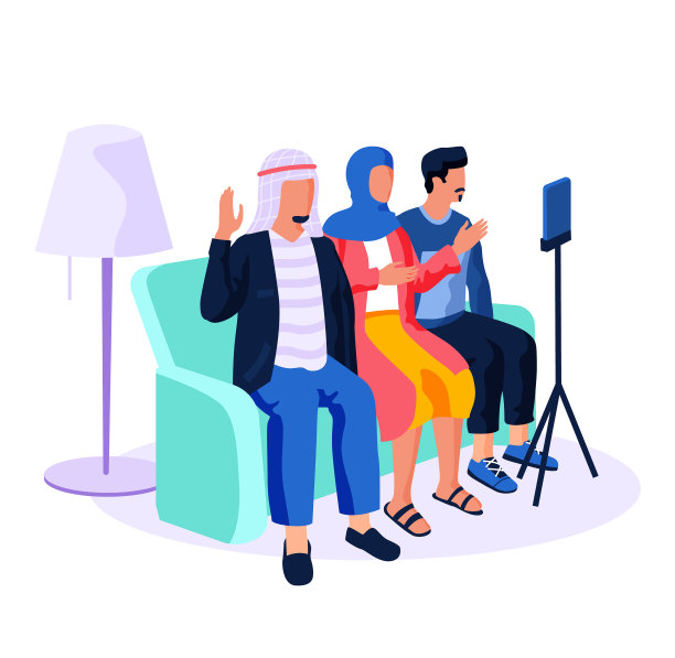 阿拉伯人接受采访图片下载