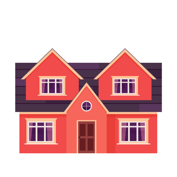 可爱的卡通房子图片下载