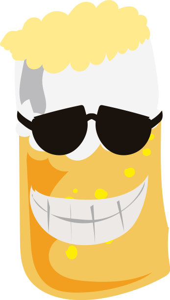 啤酒或白酒设计酒精饮料图片下载