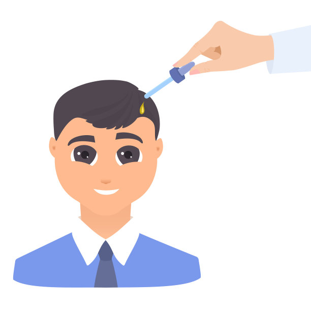 用修护精华液护理脱发图片下载