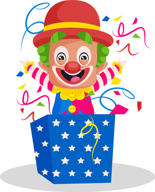 小丑卡通人物图片下载