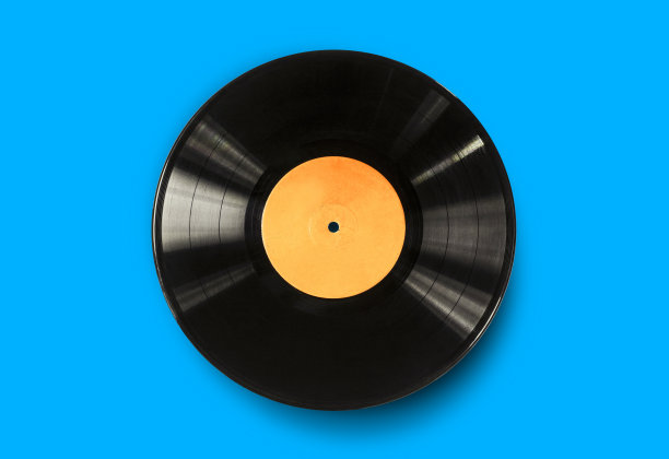 黑色的黑胶唱片图片下载