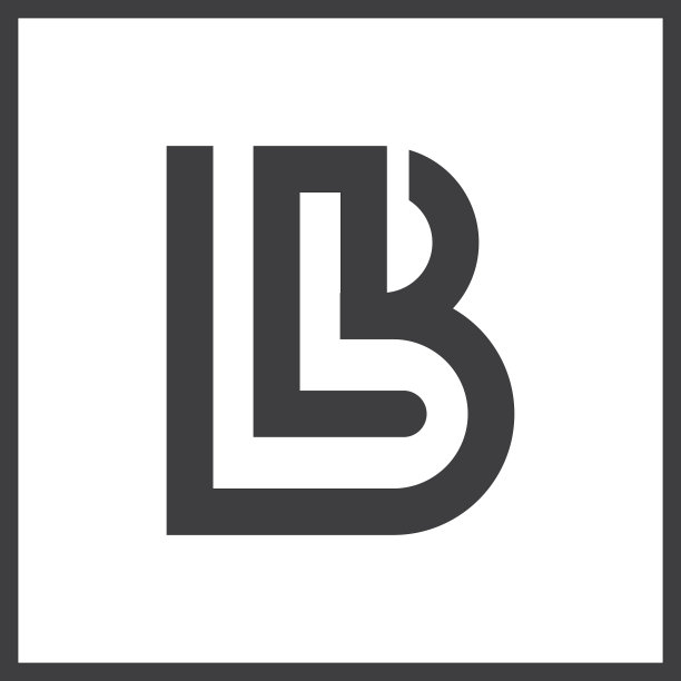lb或bl标志和图标设计图片下载