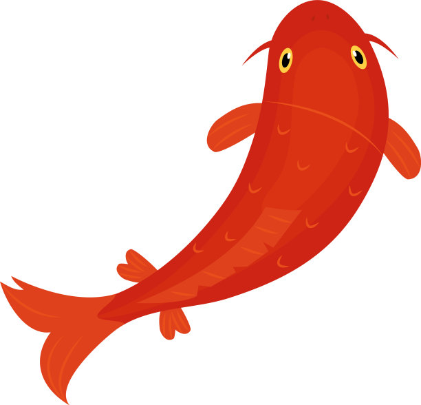 红鲤鱼跃出图片下载