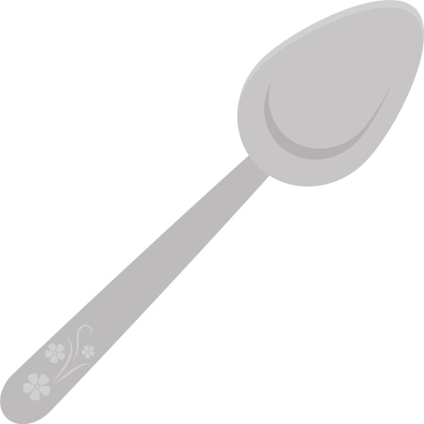 花卉勺子图标图片下载
