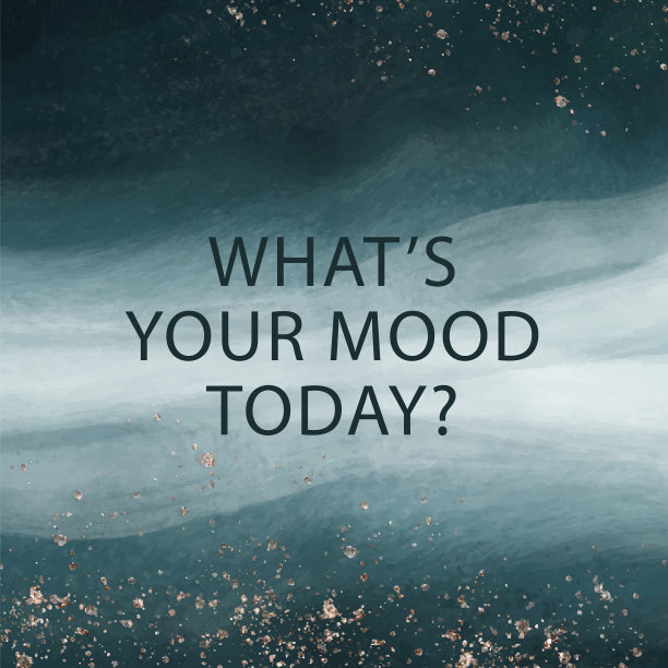 海浪可编辑的模板，你的心情图片下载