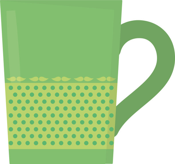 绿色点缀壶图片下载