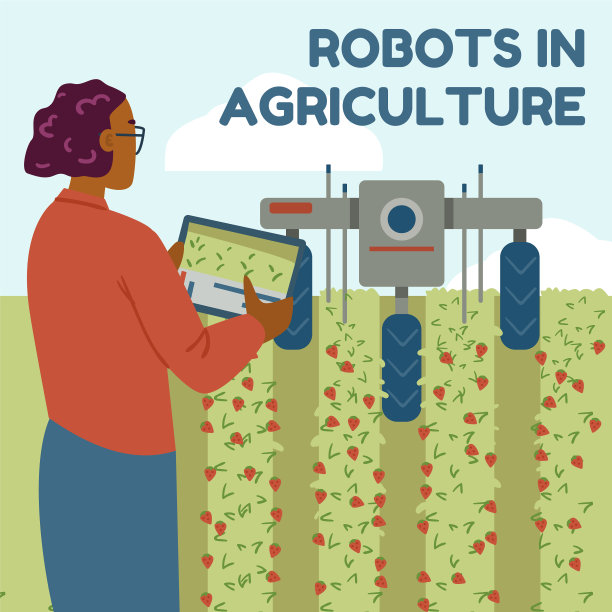 机器人在农业技术上的创新图片下载