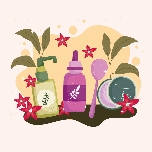 护肤化妆品瓶图片下载