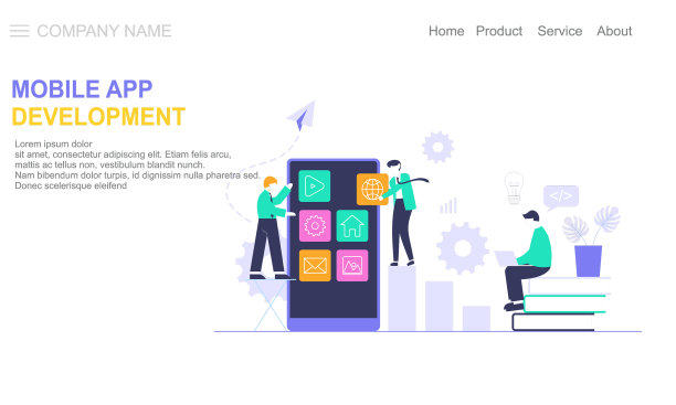 手机应用开发登陆页面网站图片下载