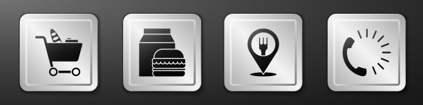 设置购物车和食品在线订购和图片下载