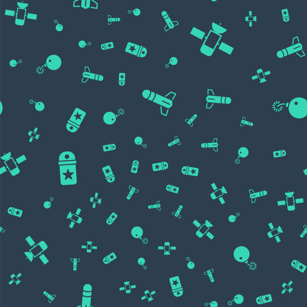 准备好火箭卫星和炸弹图片下载