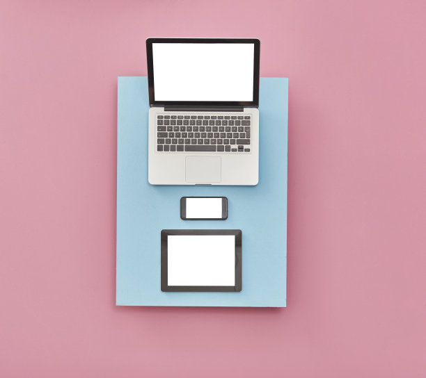 彩色背景与空框架和人的手图片下载