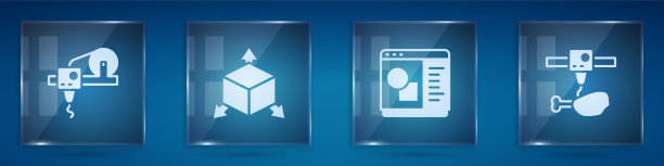 设置3d打印机等距立方体软件和图片下载