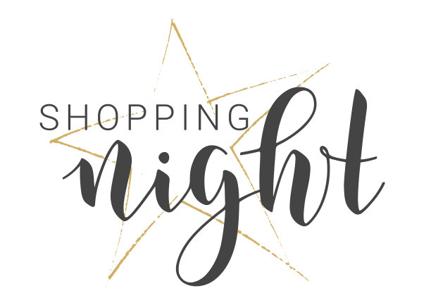 手写字母购物之夜图片下载
