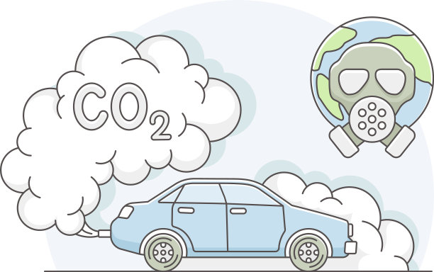 机动车的二氧化碳排放量为图片下载