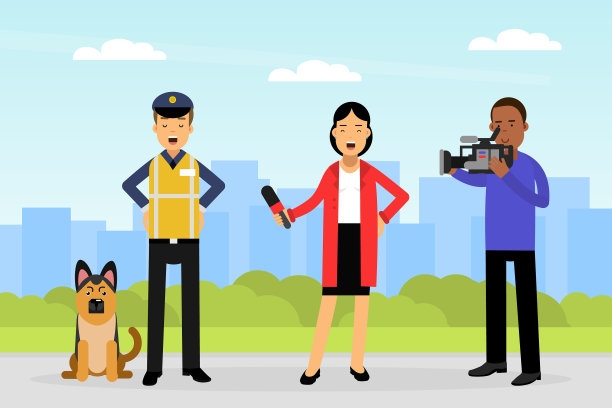 男子公路警察穿着黄色背心作为公路图片下载