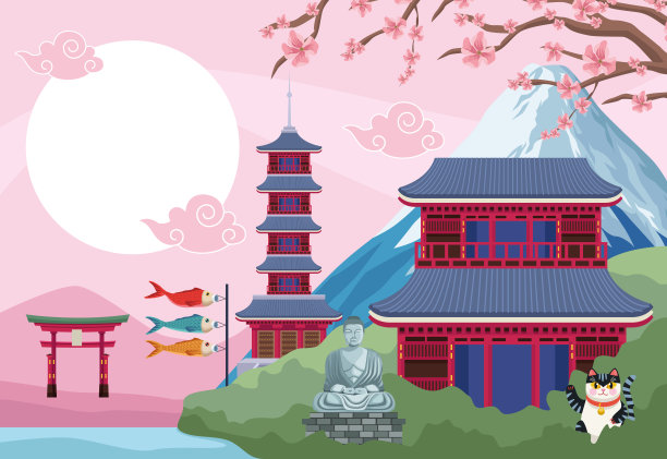日本文化的场景图片下载