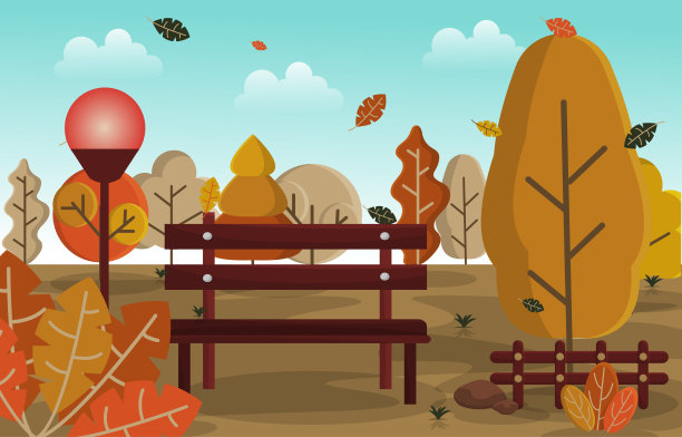 秋天秋天的季节郊野公园自然图片下载