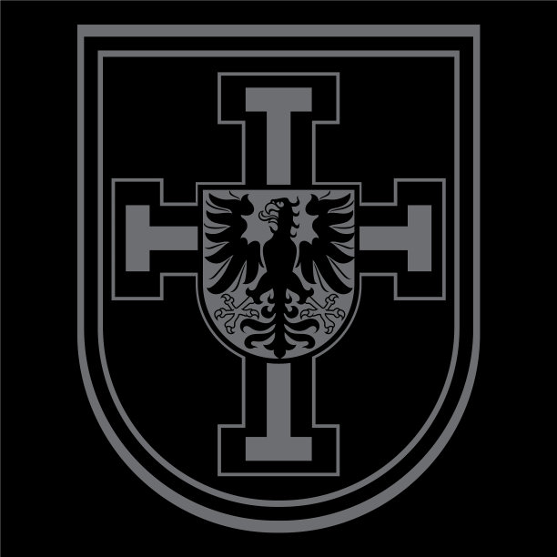 骑士设计的盾牌日耳曼骑士图片下载