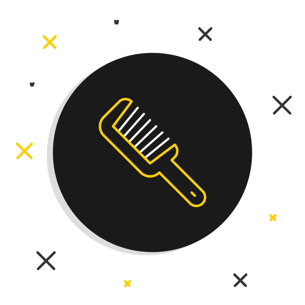 线发刷图标孤立在白色背景图片下载