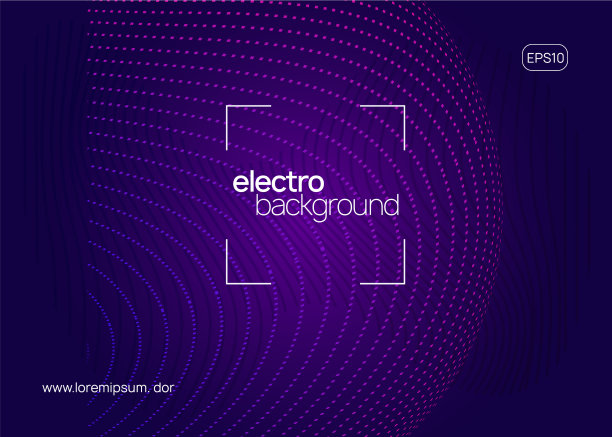 霓虹灯电子事件电子舞蹈DJ恍惚图片下载