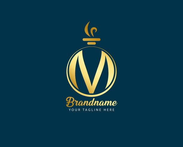 首字母m香水标志设计可以使用图片下载