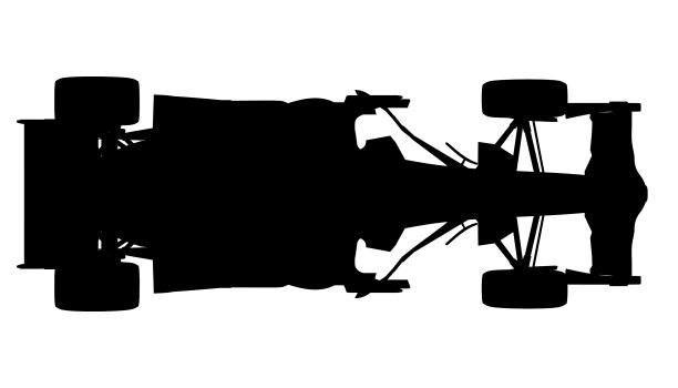 剪影赛车孤立在一辆白色图片下载