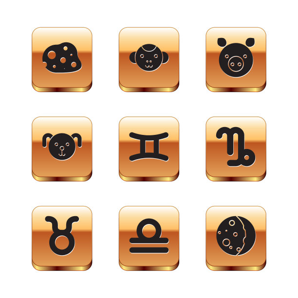 设置小行星金牛座星座天秤座双子座狗图片下载